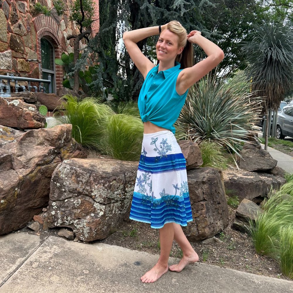 Vintage A-Line Skirt